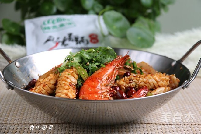 Spicy Seafood Fragrant Pot recipe