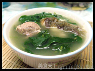 Fish Tail Goji Leaf Soup recipe