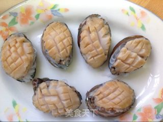 Abalone with Garlic Vermicelli recipe