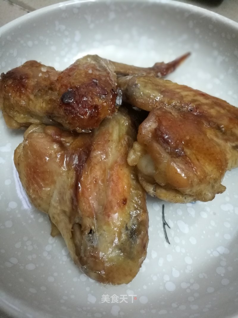 Baked Chicken Wings with Sea Salt