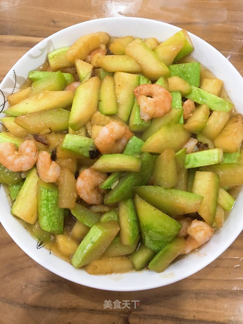 Fried Zucchini with Shrimp recipe