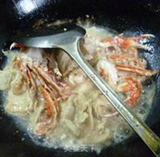 Fried Crab with Gluten recipe