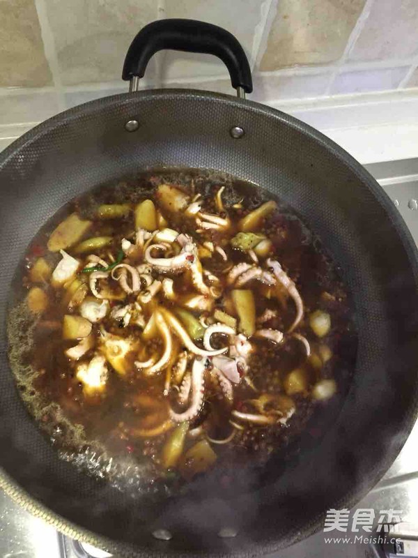 Eight Stars Annunciation (boiled Octopus) recipe