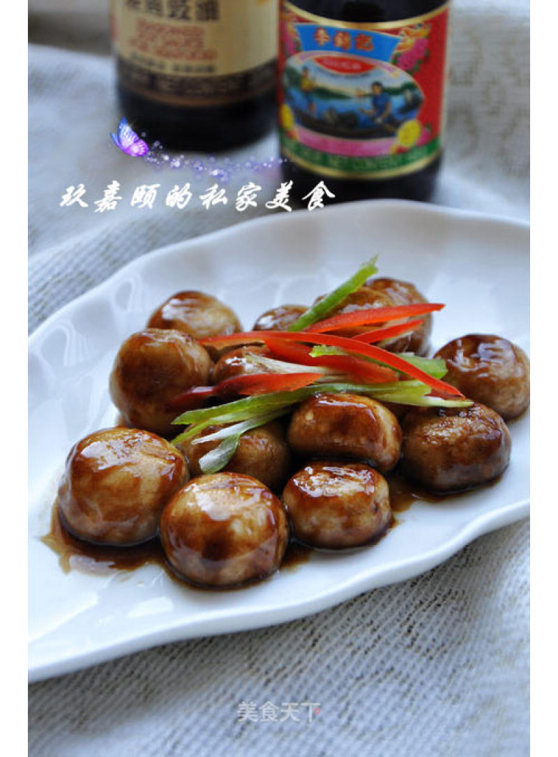 Tricholoma in Oyster Sauce recipe