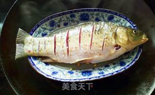 Steamed Crucian Carp recipe