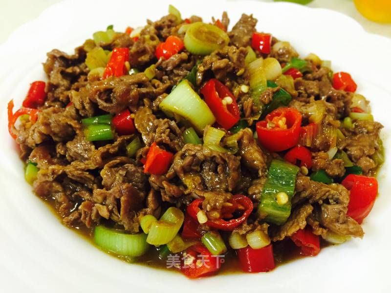 Small Stir-fried Beef recipe