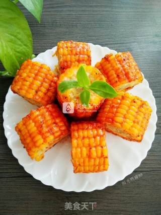 Sauce-flavored Grilled Corn [oven Version] recipe