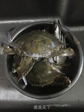 Steamed Swimming Crab recipe