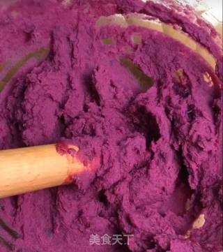 Purple Sweet Potato Mochi recipe