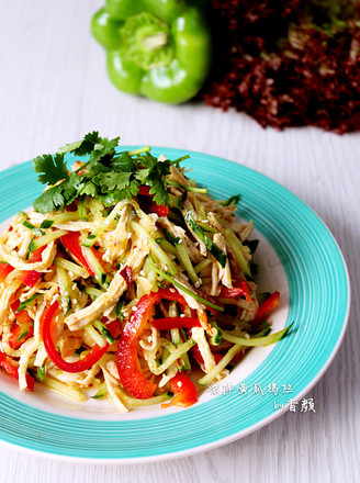 Shredded Cucumber Chicken recipe