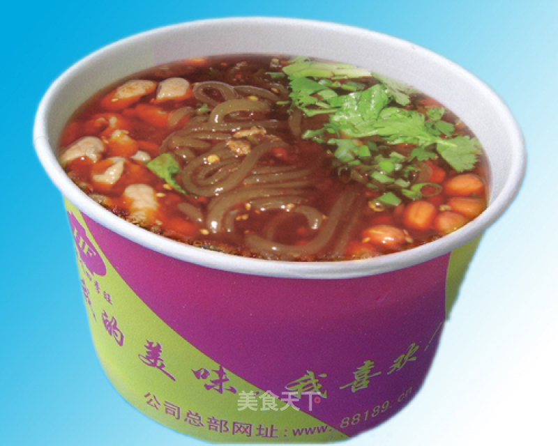 Fat Intestine Hot and Sour Noodle recipe