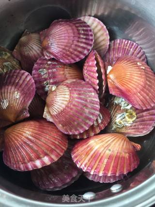 "seafood" Chopped Pepper Scallops recipe