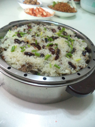 Pork Ribs and Sticky Rice Claypot Rice recipe