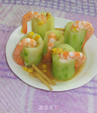 Shrimp Cucumber Cup recipe