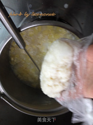 Fruit Wine Stuffed Egg Soup recipe