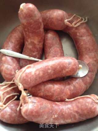 Self-filled Taiwanese Sausage recipe