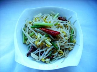 Vegetarian Stir-fried Soybean Sprouts recipe