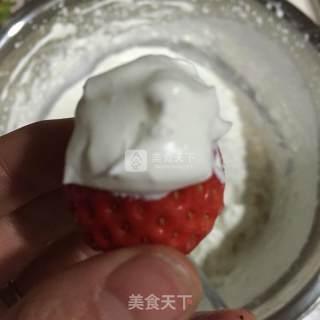 Strawberry Santa recipe