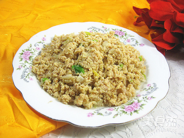 Scrambled Eggs with Mengzi Shrimp recipe