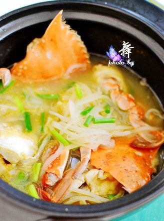 Crab and Carrot Claypot recipe