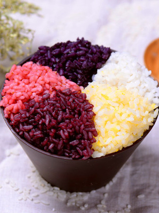Fruity Five-color Glutinous Rice recipe
