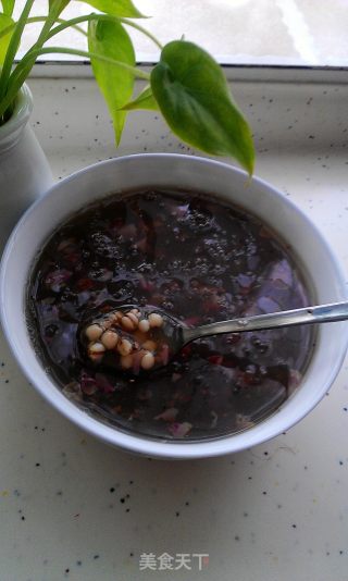 Coix Seed and Rose Soup for Health and Beauty~ recipe