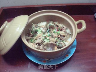 Pond Lice Fish Claypot Rice recipe