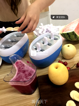 Homemade Popsicles-fruity recipe