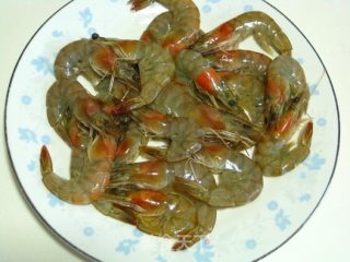 Stir-fried Shrimps with Mushrooms recipe