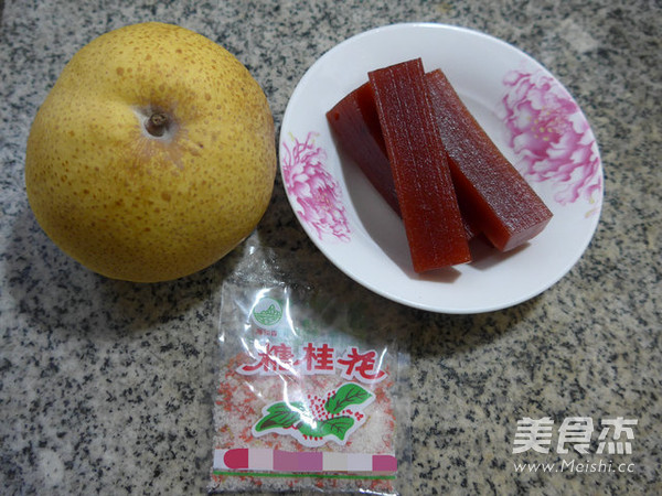 Osmanthus Pear Cake recipe