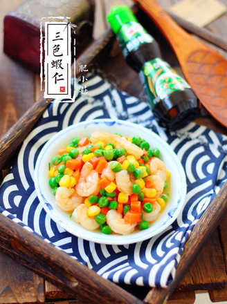 Three-color Shrimp recipe