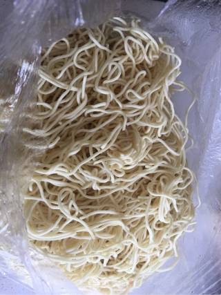 Cold Dry Noodles with Sauce recipe