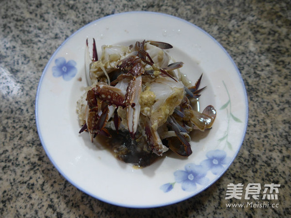 Fried Crab with Kimchi recipe