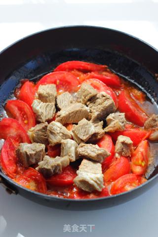 Tomato Beef Noodle recipe