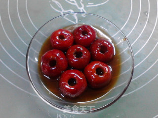 Fried Red Fruit with Brown Sugar recipe