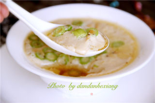 Steamed Eggs with Scallion and Shrimp Skin recipe