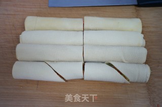 Vegetable Rolls with Tofu Skin recipe
