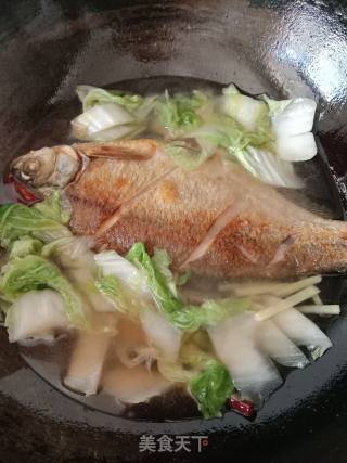 Side Fish Stewed Cabbage recipe