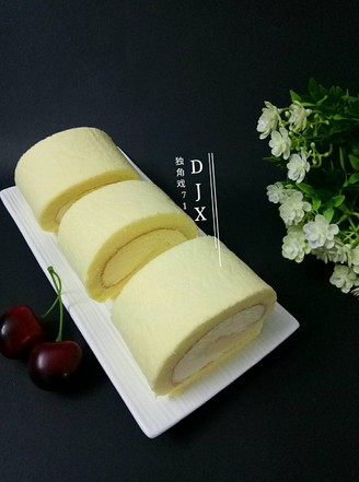 Cream Cake Roll recipe