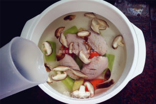 Microwave Mushroom Chicken Soup recipe