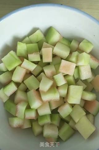Sweet and Sour Watermelon Rind recipe