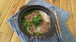 Beef and Potato Noodles in Clear Soup recipe