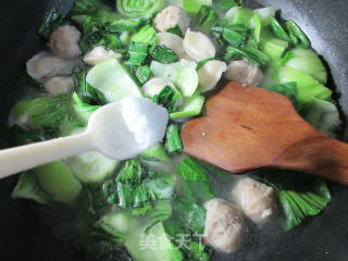 Meatballs and Vegetables Mi Mi Dumplings recipe