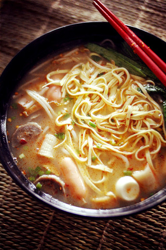 Homemade Bridge Noodles recipe