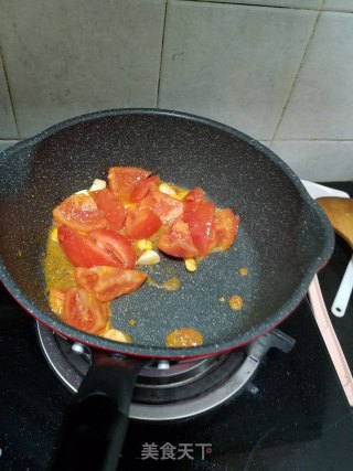 Tomato Scrambled Eggs recipe