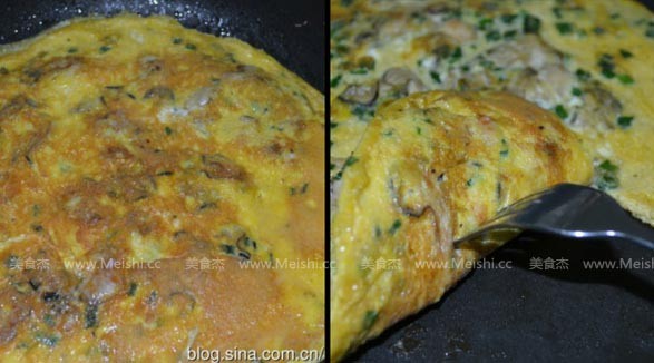 Oyster Omelette recipe