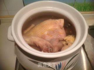 Stewed Old Hen with Cordyceps recipe