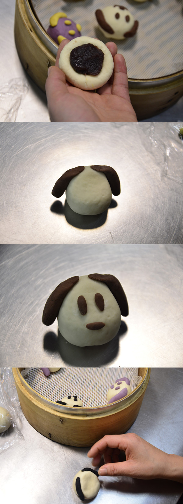 Puppy Wang Wang (wang Wang) Steamed Buns --- (prosperous) recipe
