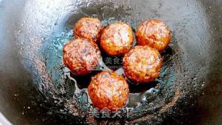 Meat Ball with Soy Sauce recipe
