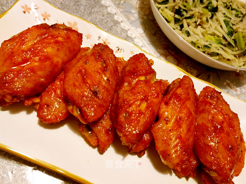 Lazy Grilled Chicken Wings recipe